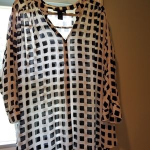 Lane Bryant tunic blouse